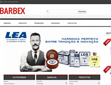 Tablet Screenshot of barbex.pt